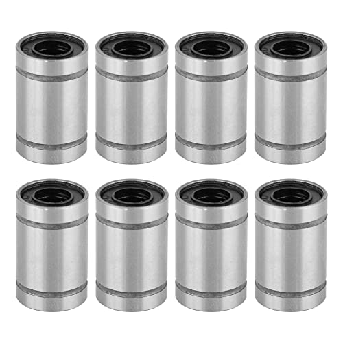 8 stücke lm6uu 6mm kugellager buchse linear motion 3d drucker graviermaschine zubehör