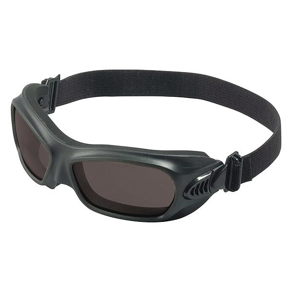 MOLLIFII Impact Resistant Safety Goggles, Smoke Anti-Fog Lens, Mfr: 20526-A