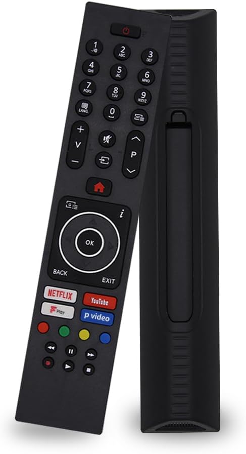 SIUMAL Universal Remote Control for Luxor Bush Digihome Finlux Smart TV - No Setup Required