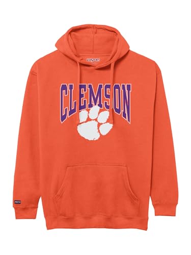 Image of JanSport NCAA Officially Licensed Rival Hoodie, Long Sleeve Unisex Sweatshirt, Cotton-Polyester Blend, Double-Layered Hood