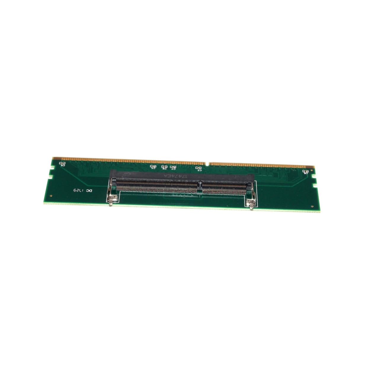 NUOBESTY 1Pc Memory Transfer Card Adapter for Laptop so to Desktop RAM Connection Pin to Pin Compatible Supports Frequency Over Protective Design PCB