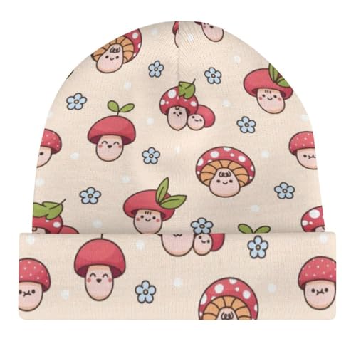 Cute Strawberry Pattern Kids Beanie Hat for for Girls Boys Children Cap Winter Knitted Chemo Cancer Headwear Accessories Gifts Decoration4