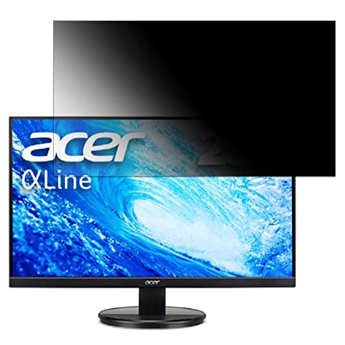 Acer K242HYLHbmix 向けの 23.8インチ 16:9 覗き見防止 フィルター プライバシーフィルター パソコンPC モニター 液晶保護フィルム 覗き見防止シート ブルーライトカット 反射防止 セキュリティーのぞき見防止 両面使用可能 着脱簡