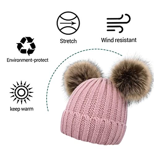 Simplicity Beanie Hats For Girls Boys & Women Winter Hat Warm Pom Pom Beanie #TOP2