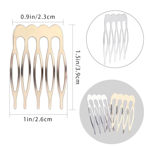 Qoaimu 860270 20 Pack Hair Side Combs thumb #3