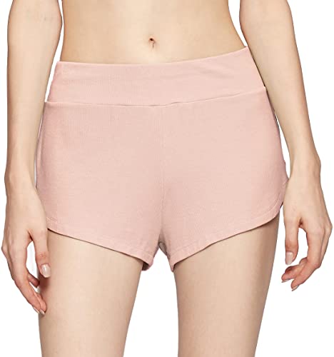 Image of LazyCozy Bamboo Viscose Sleep Shorts for Women, Soft Dolphin Lounge Shorts | Comfy Y2K Micro Mini Pajama Shorts, Lightweight Booty Shorts, Summer Pj Shorts, Knit Workout Shorts