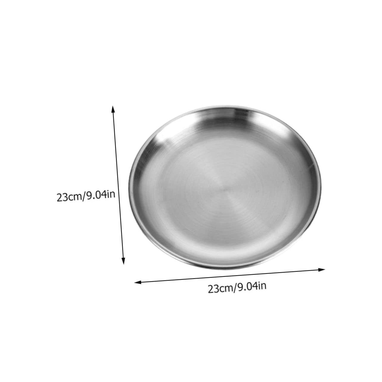 Alipis 2 Pcs Stainless Steel Discs Grease Strainer Oil Strainer Grease Saver Drain Rack Multi-purpose Food Plate