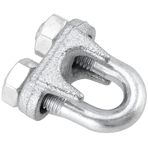 Kohand 10 Pack 1/2 Inch Wire Rope Clamp thumb #4