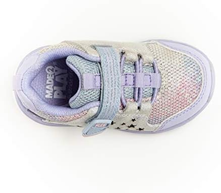 Stride Rite Girls' M2P Moriah Sneaker, Lavendar ,1.5 Wide Little Kid | Image 5