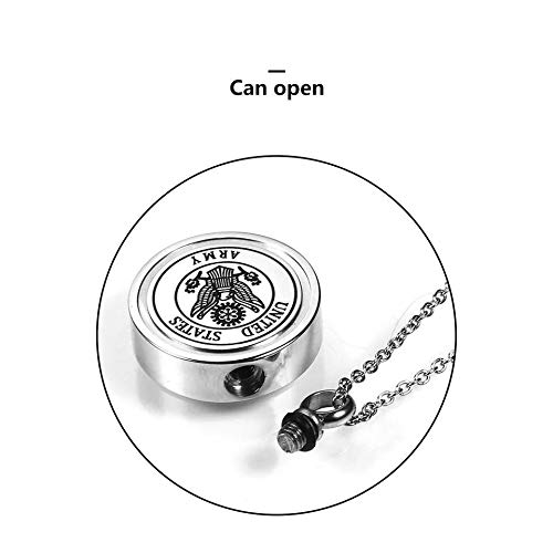 Urn Ashes Necklace Stainless Steel Memorial Cremation Jewelry2