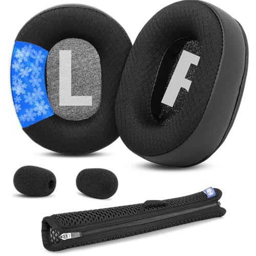 YunYiYi Cooling Gel Replacement Ear Pads Compatible with Turtle Beach Ear Force Stealth 700, 450, 420X, 600, 500P, PX3,PX5,X12,Ear Force XO Seven Gaming Headphones Headband Cushions Repair Parts