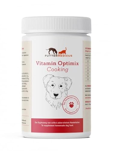 Futtermedicus Vitamin Optimix Cooking - Ergänzungsfuttermittel für ausgewachsene Hunde - 500 g Cover