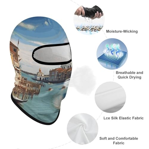 Balaclava para hombre y mujer, máscara completa para esquí, ciclismo y motocicleta, cubreboca con múltiples usos miniatura 3