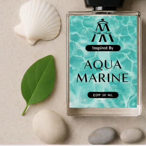 Image of Mother Heart Inspired by Aqua Marine Eau De Parfum for Men, Woody Aromatic Fragrance, 50ML