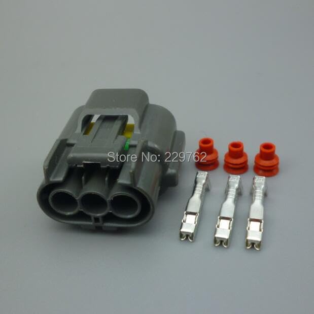 10/50/100sets 3Pin Auto Car Ignition Coil Plug Ignitor Plug auto Waterproof Electrical Connector for Nissan - (Color Name: 100sets)