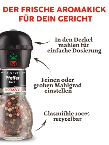 Kotanyi Pfeffer Mühle, bunt (1 x 35 g)