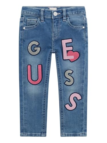 GUESS Girls' Stretch Denim Skinny Pants