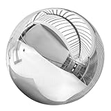 HEMOTON Reflektierende Gartenkugel Aus Edelstahl Dekorative Gartenspiegelkugel Reflektierender Ball Für Blumenbeete Und Outdoor-Dekoration Robuste Metallkugel Für Garten