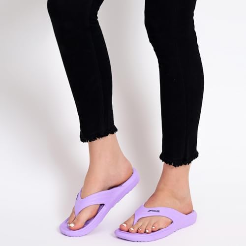 Image of TRASE Slippers for Women | Mild Acupressure Flip Flops | Lightweight, Anti-Skid & Waterproof Ladies Chappal