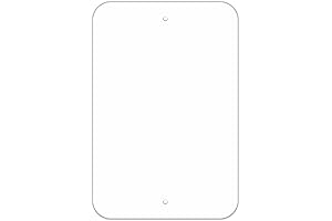 Assembled 18x12 Aluminum Write-On Sign | Rust Free, UV Protected, Waterproof