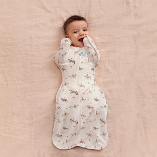 Image of Love to Dream Swaddle UP, Baby Sleep Sack Self-Soothing Swaddles for Newborns, Improves Sleep, Secure Fit Calms Startle Reflex, New Born Essentials for Baby, 1.0 TOG, 5-8.5 lbs, Year of the Horse