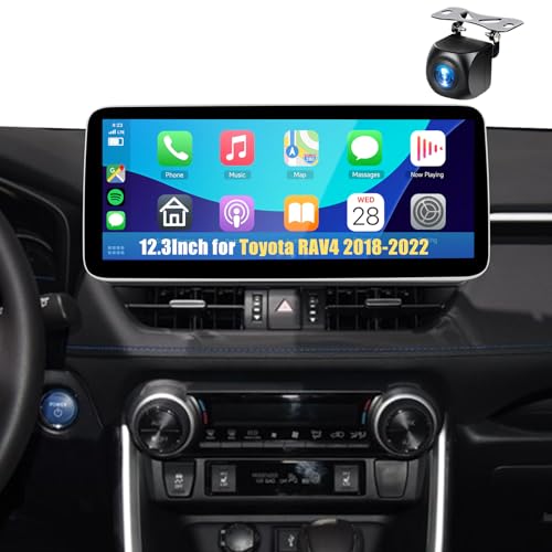 Car Stereo for Toyota RAV4 2018-2022【8Core 6+128G】 Wireless...