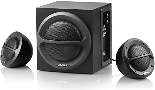 Image of F&D A110 70 W 2.1 Channel Wired Multimedia Speakers | Subwoofer Satellite Speaker | Wired Desktop Speakers | Home Theatre | Extra Bass | Speakers for Laptop & Pc | Mobile Connectivity