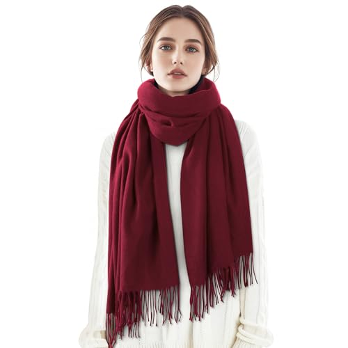 Premillow Scarfs for Women, Women's Scarves & Wraps, Classic Pashmina Shawls and Wraps, Cashmere Feel Scarfs for Women, Long Blanket Scarf