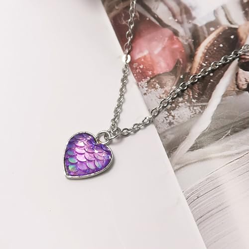 Dragon Scale Mal Costume Necklace Descendants Inspired Jewelry for Women3