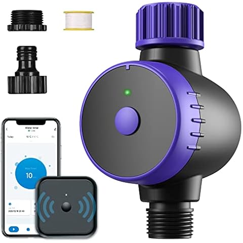 Temporizador de riego inteligente WiFi 2,4 GHz con control de aplicación/voz Cover