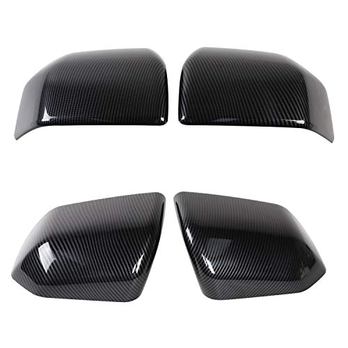 JeCar for F150 Side Mirror Cover Trim Carbon Fiber Rearview Mirror Cover Decoration Accessories for Ford F150 2015-2020 - Image 5