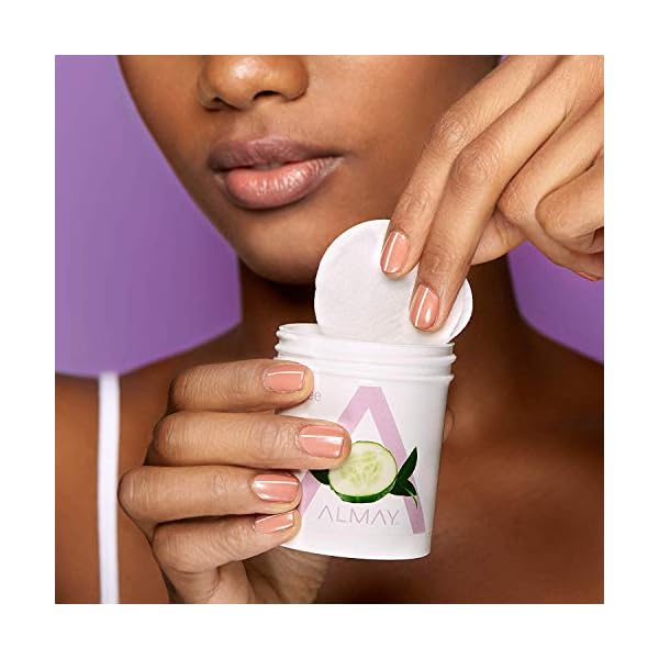 Oil Free Eye Makeup Remover Pads, 120 count, make up remover wipes (2 Pack)