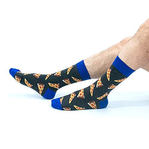 Fun-kledingsokken Voor Heren, Kleurrijke Funky Sokken Voor Mannen, Fancy Nieuwigheid Grappig Patroon Casual Gekamde Katoenen Kantoorsokken, Coole Gekke Sokken Voor Halverwege de Kuit Uniek en Opvallend - Afbeelding 8