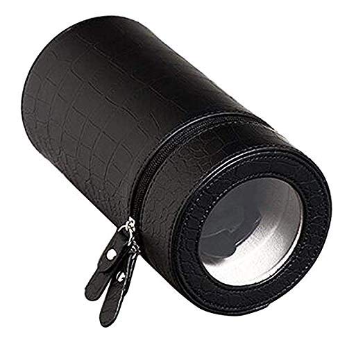 Medetai JA1302 AUTO Silent Watch Winder Cylinder Shape Wristwatch Box with US Plug (Black) (B0BZW2HL5B) Amazon Price History, Amazon Price Tracker