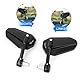 SUPAREE Motorrad Spiegel Universal Motorrad Rückspiegel motorrad Spiegel e-geprüft 360°Drehbar mit Robuste Aluminiumlegierung kompatibal für Scooter Roller ATV(Links und Rechts)