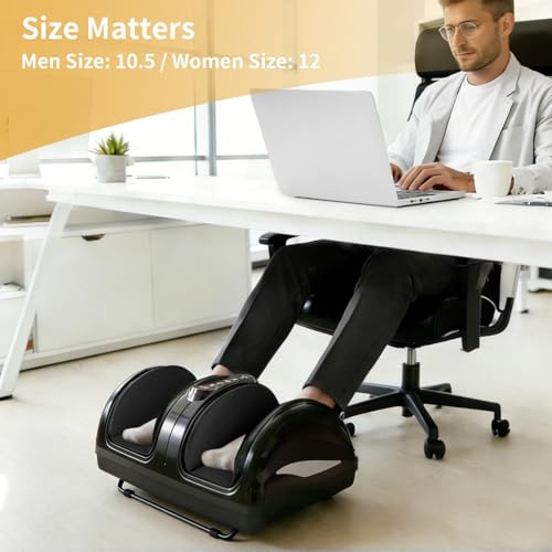 Image of TISSCARE Foot Massager for Neuropathy: Shiatsu Feet Massager with Heat for Plantar Fasciitis, Pain Relief, Circulation, Deep Kneading Relaxation Massage for Women Men