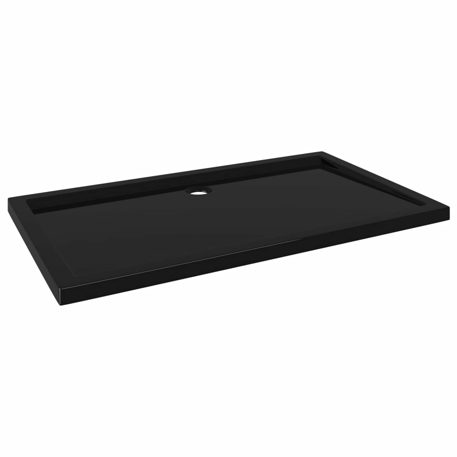 ARKEM Plato de Ducha Rectangular Negro ABS 70x120 cm Mamparas De Ducha