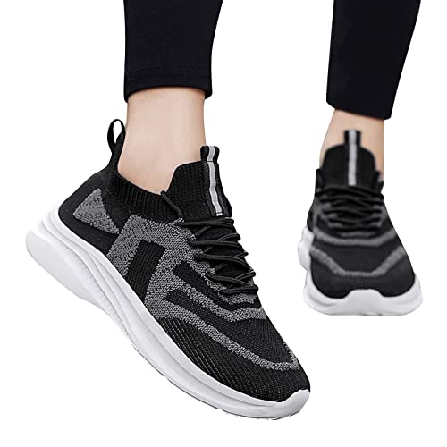 Chaussures hommes casual noir 43 running et marche urbaine mode mode décontractée en mesh
