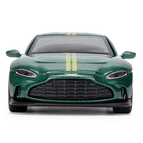 CMJ Aston Martin V12 Vantage Modellauto im Maßstab 1:43 – Racing Green | Präzise gefertigtes Sammlerstück aus Metallguss | Offiziell Lizenziertes Produkt