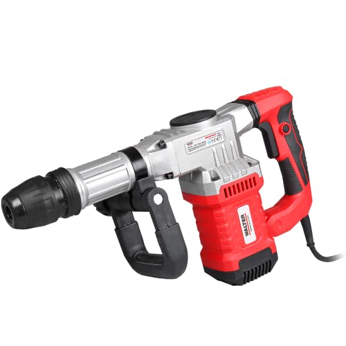 WALTER SDS Max - Stemm und Abbruchhammer 1300 W, Schlaghammer 1300W Leistung, Schlagbohren und Meißeln – Bild 3