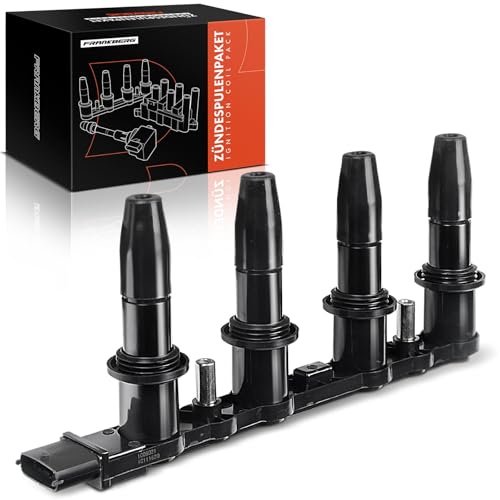 Frankberg Zündspule Zündmodul Kompatibel mit Astra G 1.6L 2000-2009 Astra H 1.6L 1.8L 2004-2014 Corsa D 1.6L 2006-2014 159 Croma Stilo Insignia A Meriva Vectra Zafira Replace# 1208021