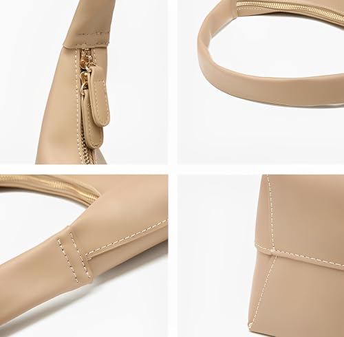 Bolso Hobo de Cuero para Mujer estilo Crescent miniatura 5