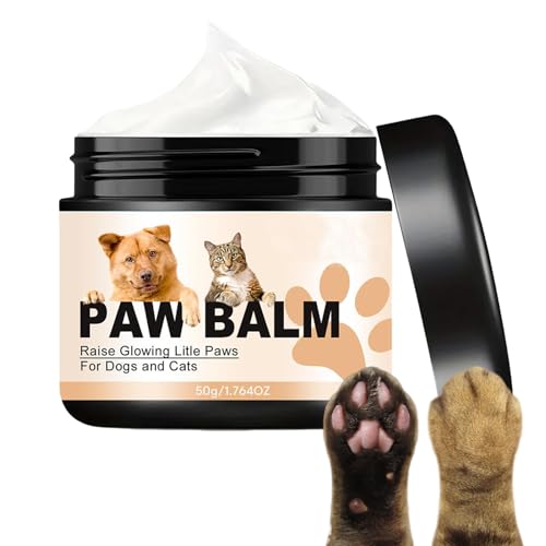 Bálsamo para patas de perro, protección para patas de gato, crema hidratante natural fácil de usar para patas de perro y almohadillas para pies