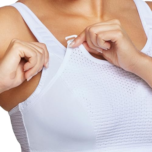 Full Figure Plus Size Custom Control Sports Bra Wirefree #11663