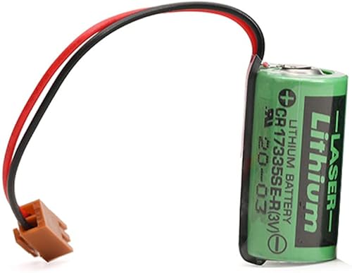 Miniatura 2 de BALOLO CR17335SE-R - Batería de litio desechable no recargable de 3.0 V 1800 mAh, repuesto PLC para CR17335SE-R con enchufe