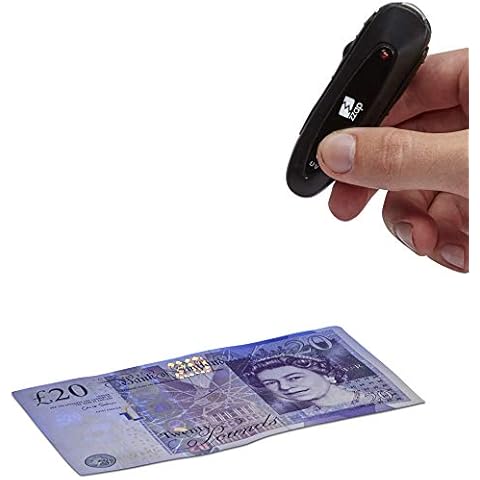 The ZZap D10 - Counterfeit Money Detector - Ultraviolet and Magnetic Detection, Battery Powered, Portable, Ideal for Checking Currency, Official Items and More! Cover