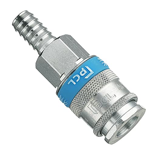 PCL Accoppiamento ad aria compressa con beccuccio per tubo Ø 10 mm, raccordo in acciaio temprato