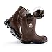 Produktbild Bekina Winterstiefel Herren Gefüttert und Wasserdicht mit Stahlkappe und Stahlsohle, rutschfest, leichte Arbeitsstiefel für Landwirtschaft und Industrie, isolierend, ölbeständig, braun, EU 43