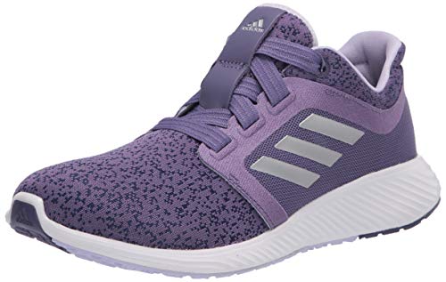 adidas Women's Edge Lux 3 Running Shoe, Purple/Silver Metallic/Purple Tint, 10 M US