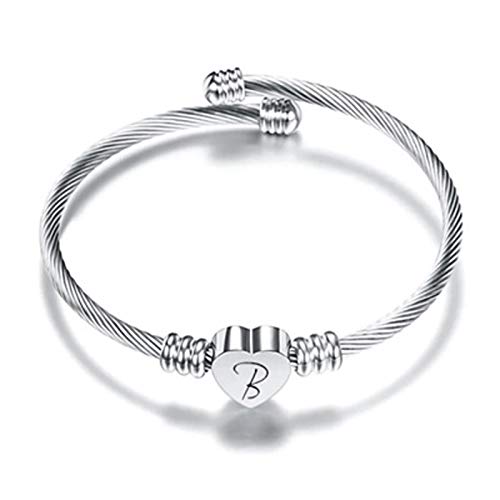 online shopping,warehouse amaon warehouse deals,Letters Stainless Wire Bracelet for Women Men deals of the day clearance prime prime shopping online amaon official site amaon haul store clearance